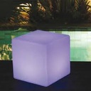 Cube Décoratif avec lumière LED MUEBLO