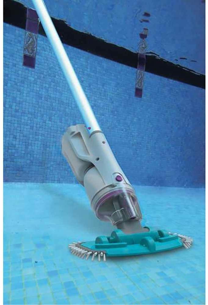 Telsa 30 Aspirateur de Piscine électrique télescopique Rechargeable