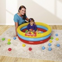 91cm x H25cm 3-Ring Ball Pit Play Poo