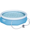 Piscine Gonflable Ronde Bestaway 305x76cm + Cartouche