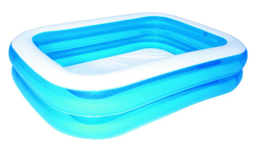 Blue Rectangular Family Pool (201x150x51)