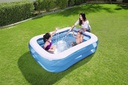 Blue Rectangular Family Pool (201x150x51)