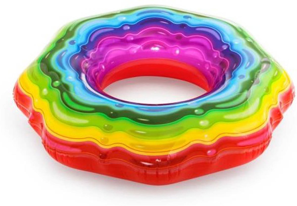 91cm Rainbow Swim Ring